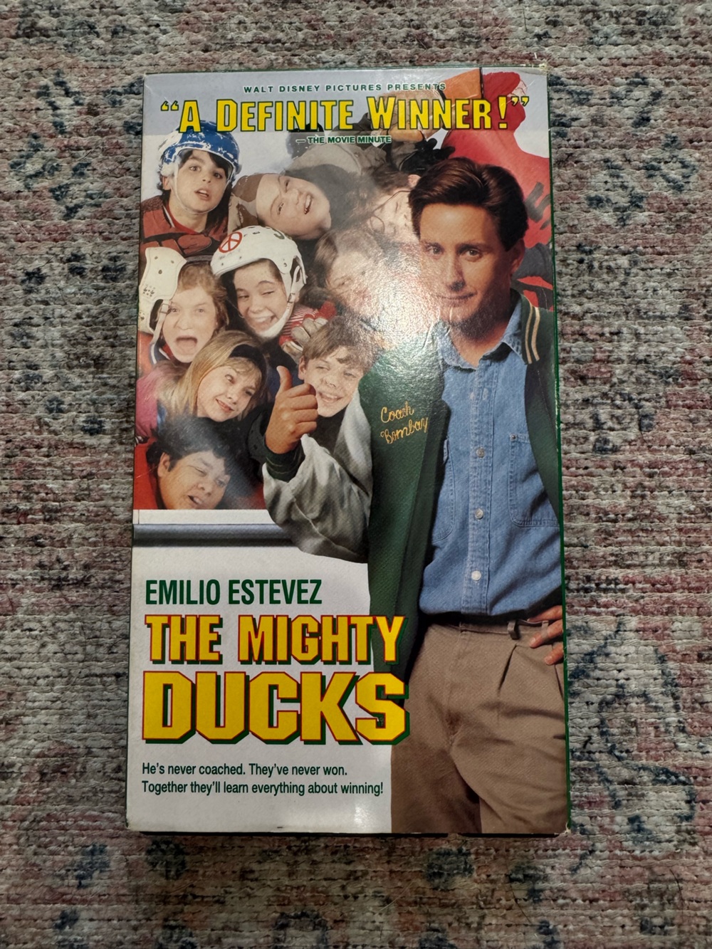 Vintage Disney The Mighty Ducks VHS Movie